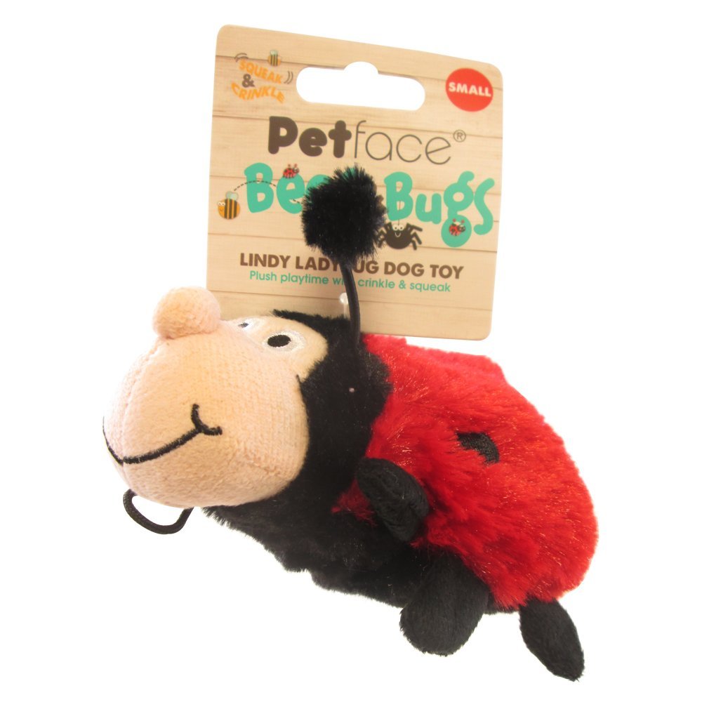 【ペットフェース (Petface) 】 リンディー レディーバグ ドッグトーイ S 【ペットフェース (Petface) 】 リンディー レディーバグ ドッグトーイ S