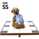【SALE】Cinofilo ギンガムチェックリボンTシャツ SSサイズ ネイビー 【IDOG&ICAT】犬 ペット 服 ウェア Tシャツ 春夏 ギンガムチェッ...