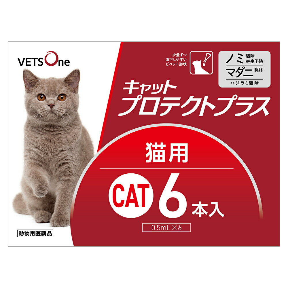 ベッツワン キャットプロテクトプラス 猫用 6本 (動物用医薬品)...