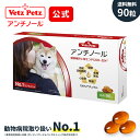 【ベッツペッツ 公式 正規品 】 アンチノール 90粒 犬用 サプリメント サプリ 関節 DHA EPA 皮膚 腎臓 神経 高齢 シニア モエギイガイ ナチュラル 動物病院 ドックフード vetzpetz