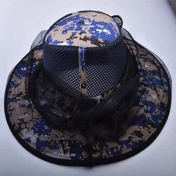 ガーデニングハット ネット付き UV 園芸用品 ネット付き帽子 防虫ネット つば広 日...