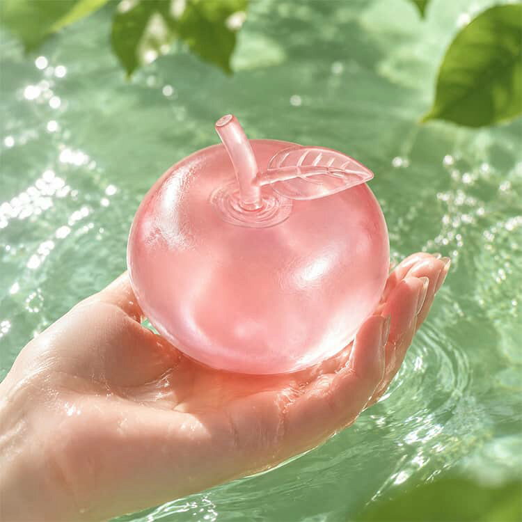 スクイーズ りんごスクイーズ スクイーズ玩具 青りんご 【2個セット】 赤りんご 暇つぶし 水感 緑 フィジェットトイ ストレス解消 【2個セット】 握るおもちゃ リフレッシュ 低反発 やわらか ピンク 癒しグッズ 大人 子ども デスクトイ vexia-10006548 VEXIA サンプル画像3