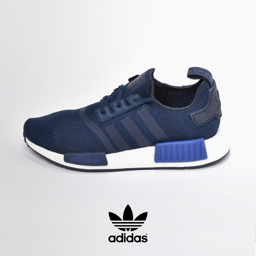 《今だけ！店内全品ポイントUP》アディダス スニーカー レディース NMD_R1 J オリジナルス ADIDAS ORIGINALS ネイビー EE6675 カジュアル スポーツ ストリート シューズ 靴 スポーティ 通勤 通学 シンプル ニットスニーカー