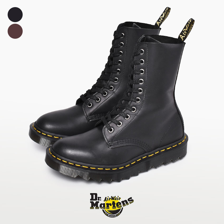 《今だけ！全品ポイントUP》ドクターマーチン 10ホール ブーツ メンズ レディース 1490 リップル DR.MARTENS 英国製 イギリス Ripple ブラウン 茶色 イングランド レースアップ カジュアル ロック パンク おしゃれ