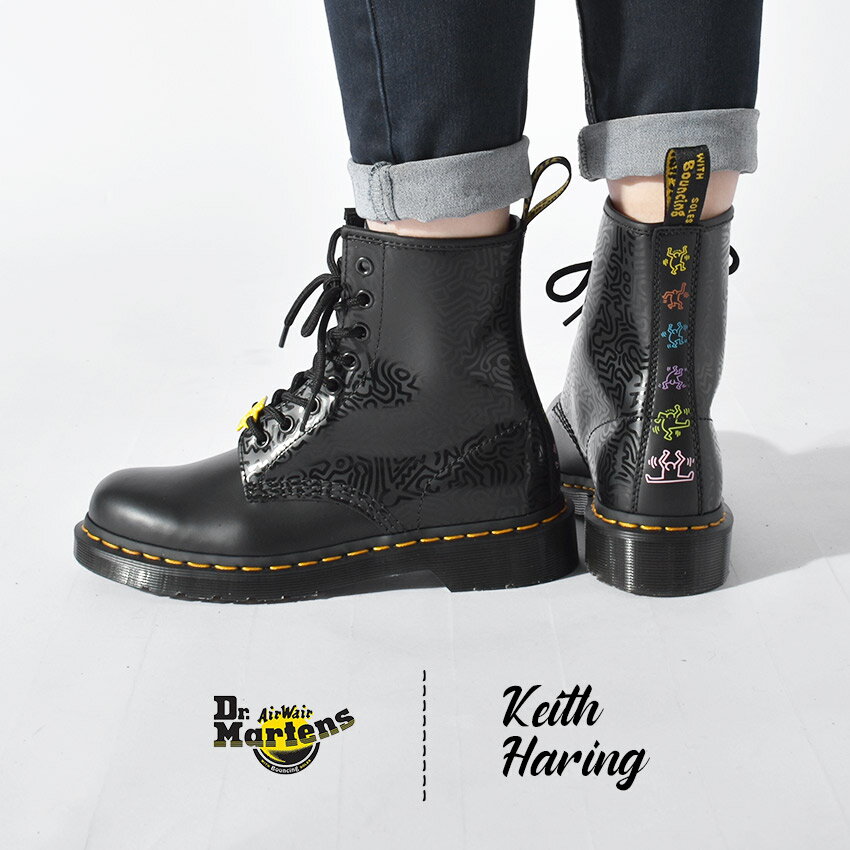 DR.MARTENS ドクターマーチン 1460 キースヘリング 8ホールブーツ