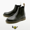 《限定クーポン配布》ドクターマーチン チェルシーブーツ メンズ レディース サイドゴア 2976 DR.MARTENS ブーツ 21456001 FELIX RUB OFF VEGAN CHELSEA BOOT BLACK ビーガンレザー 黒 ブラック その1