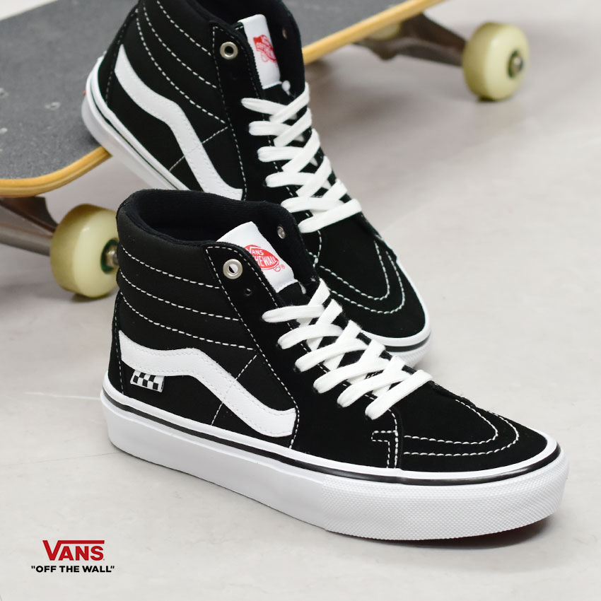 《3日間限定SALE開催中》VANS スニーカー バンズ スケート スケートハイ レディース メンズ USA 企画 ブラック 黒 靴 シューズ ハイカット スケーター スケシュー ローテク カジュアル ストリート 人気 おしゃれ 定番 シンプル ヴァンズ SKATE Sk8-Hi VN0A5FCCY28