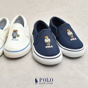 《限定クーポン対象》ポロ ラルフローレン スニーカー スリッポン ポロベア キッズ 男の子 女の子 ジュニア 子供 POLO RALPH LAUREN TD キートン ベア 靴 入園 入学 卒園 冠婚葬祭 シューズ ブランド ホワイト 白 上品 3歳 4歳 5歳 6歳 14cm 15cm 16cm 17cm 18cm