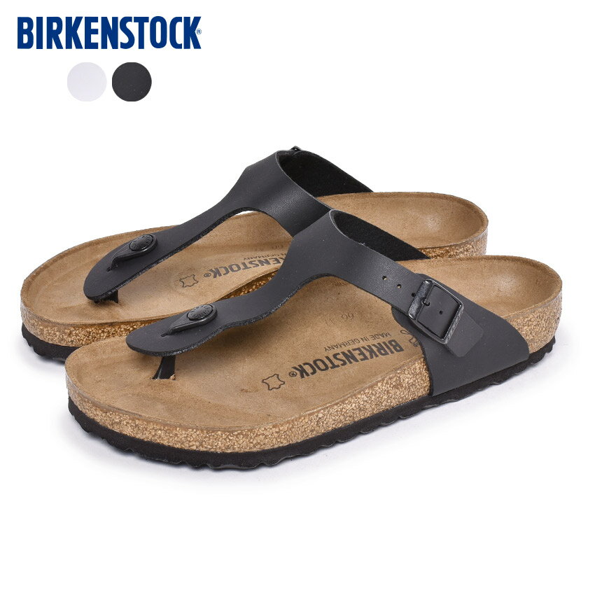 ビルケンシュトック スポーツサンダル メンズ 《限定クーポン配布》ビルケンシュトック サンダル メンズ 普通幅 BIRKENSTOCK ギゼ サンダル トング カジュアル ビーチサンダル スポサン スポーティ タウンユース 履きやすい 海 川 キャンプ ホワイト 白 0043371 GIZEH