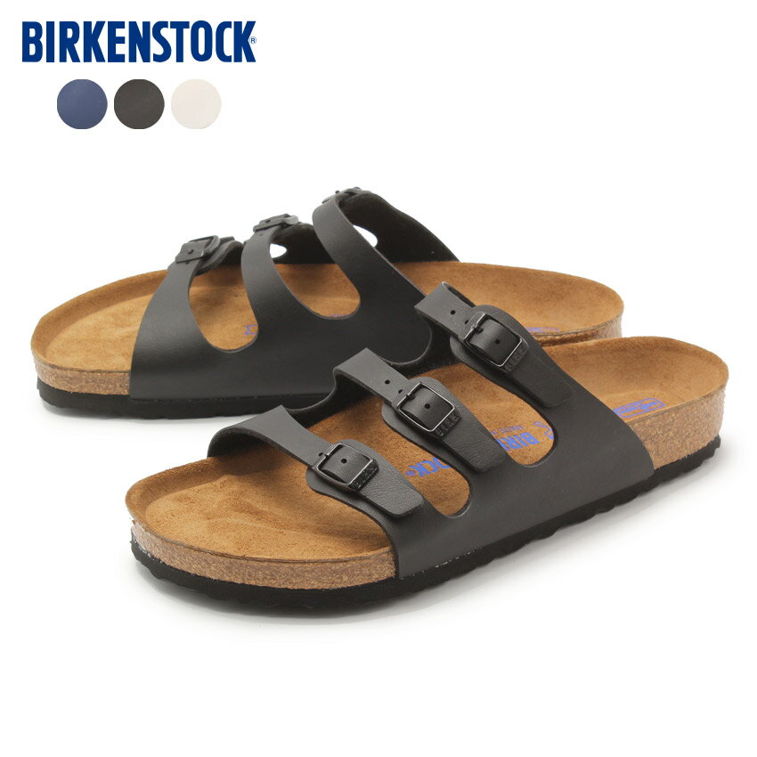 【限定クーポン配布！】ビルケンシュトック サンダル BIRKENSTOCK メンズ ビルケン フロリダ ソフトフットベッド 普通幅タイプ FLORIDA 054061 053011 定番 人気 柔らか 歩きやすい 健康サンダル おしゃれ カジュアル ブランド アウトドア