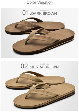 ★送料無料 RAINBOW SANDALS レインボーサンダル サンダル 全4色プレミアムレザーダブルレイヤー PREMIER LEATHER-DOUBLE LAYER302ALTS DKBR SRBR PBKK EXPR メンズ