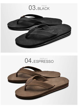 ★送料無料 RAINBOW SANDALS レインボーサンダル サンダル 全4色プレミアムレザーダブルレイヤー PREMIER LEATHER-DOUBLE LAYER302ALTS DKBR SRBR PBKK EXPR メンズ