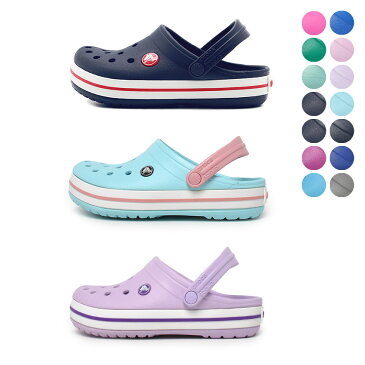 最大1,500円クーポン配付★クロックス サンダル キッズ ジュニア 子供 CROCS クロックバンド キッズ シューズ 楽ちん 男の子 女の子 レディース 軽量 靴 パステル ビビッド かわいい 履きやすい 定番 人気 ブラック 黒 ピンク 青 ブルー 204537 CROCBAND KIDS