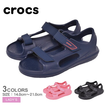 クロックス サンダル キッズ ベビー ジュニア 子供 CROCS スウィフトウォーター エクスペディション 靴 シューズ ブランド 軽量 人気 シンプル カジュアル ビーチ 海 プール アウトドア 海水浴 川 男の子 女の子 かわいい 公園 おしゃれ