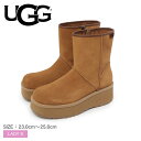 アグ ブーツ レディース UGG シティファンク ミッド 厚底 シューズ 靴 防寒 ショート おしゃれ 人気 ムートン ロゴ ブランド 履きやすい 楽ちん リラ...
