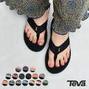 《今だけ！店内全品ポイントUP》テバ サンダル TEVA ボヤフリップ VOYA FLIP 1019040 レディース テヴァ ビーチサンダル ビーサン キャンプ アウトドア レジャー 海 川 軽量 黒 楽ちん