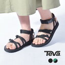 《今だけ！全品ポイントアップ中》テバ サンダル レディース TEVA アルプ スポサン スポーツサンダル ビーチ 海 レジャー カジュアル アウトドア ベルト ブラック 黒 1015848 ALP