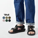 《今だけ！店内全品ポイントUP》テバ サンダル メンズ TEVA ハリケーン バージ テヴァ アウトドア ストラップサンダル スポーツサンダル ビーチサンダル 軽量 スポサン カジュアル シンプル ウォータープルーフ 黒 ブラック シルバー グリーン 1121534 HURRICANE VERGE