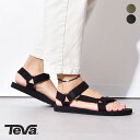 《今だけ！店内全品ポイントUP》テバ サンダル メンズ TEVA オリジナル ユニバーサル キャンバス スポーツサンダル スポサン ブランド スポーティー ストリート アウトドア ストラップ ビーチサンダル おしゃれ 軽量 レジャー アウトドア ファッション 人気 ブラック 黒