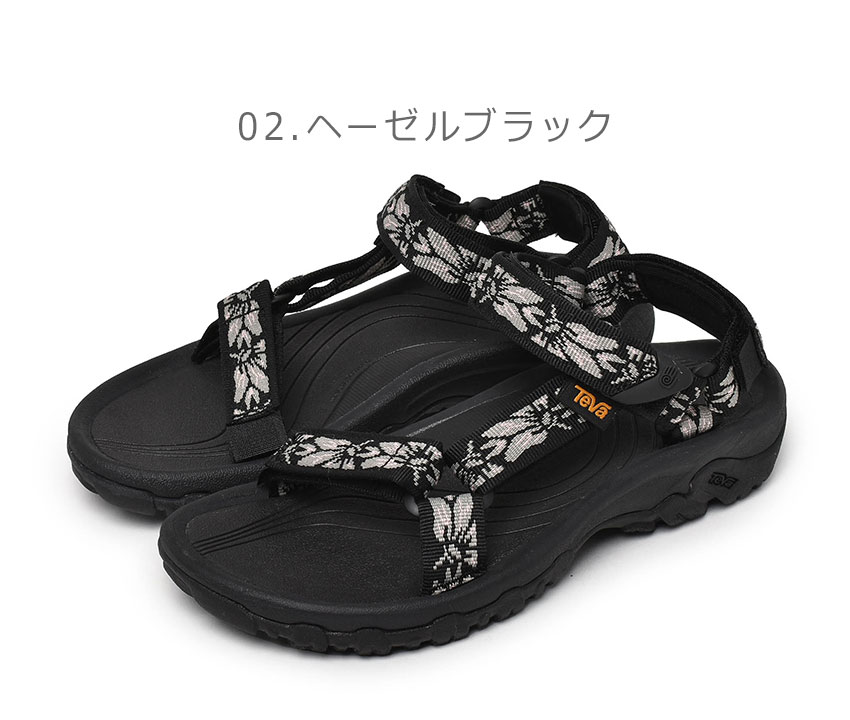 クーポンで100円OFF☆テバ サンダル レディース TEVA W ハリケーン 4 シューズ ストラップサンダル スポーツサンダル ブランド アウトドア レジャー スポーティ テヴァ スポサン おしゃれ 人気 定番 ブラック 黒 ブルー 青 1093378 W HURRICANE 4