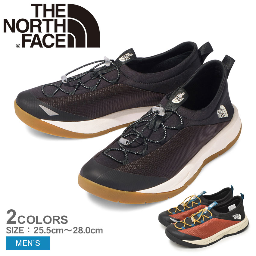 《クーポンで8,750円》ノースフェイス スニーカー メンズ ビフォーアフターランニングシューズ THE NORTH FACE フライパック ハイブリッド ノースフェース アウトドアブランド スリッポン 軽量 雨 黒 ブラック 持ち運び 2WAY トレーニング ジム 靴 シューズ 旅行