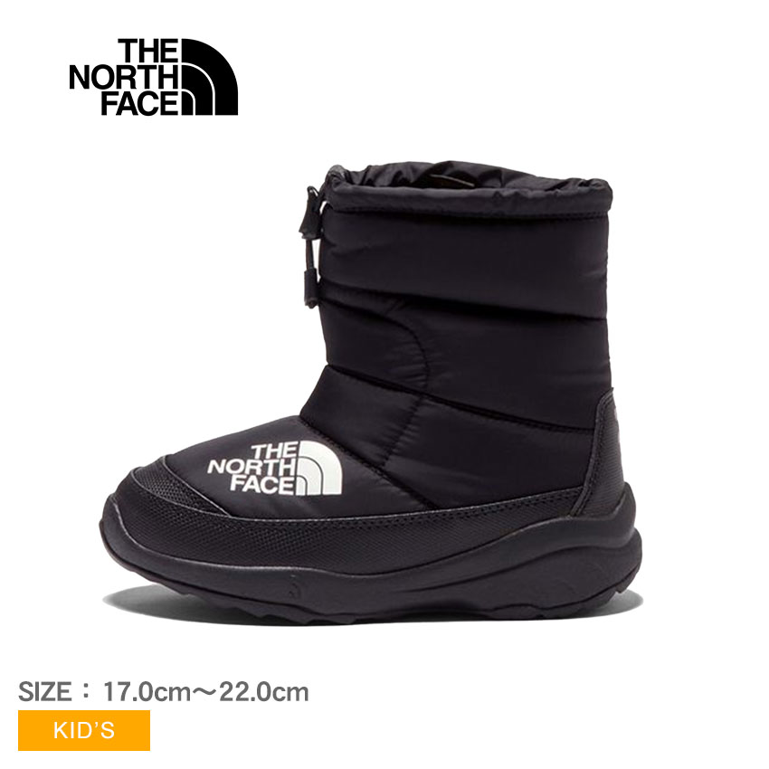 楽天VIA TORINO インポートブランドザ・ノース・フェイス ウィンターブーツ キッズ ジュニア 子供 THE NORTH FACE ヌプシ ブーティ VII 靴 シューズ スノーブーツ スノーシューズ ブーツ 保温 防寒 はっ水 撥水 はっ水 軽量 リフレクター 反射 ネームラベル アウトドア