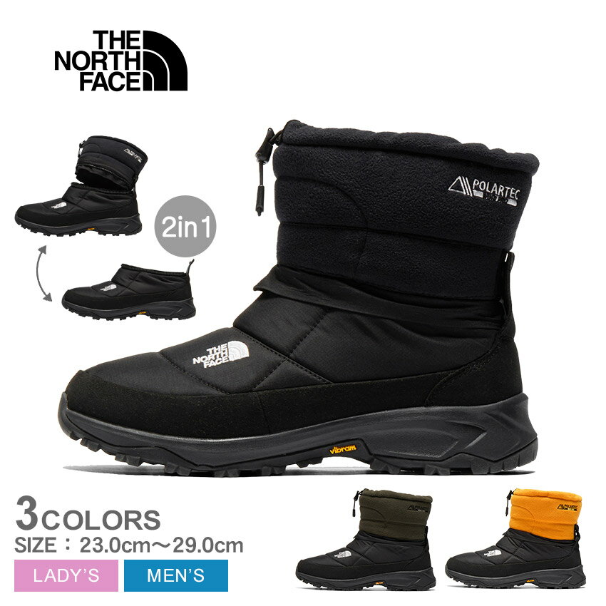 《限定クーポン配布》ザ・ノース・フェイス ウィンターブーツ メンズ レディース THE NORTH FACE デタッチャブル ヌプシ ブーティ ポーラテック ス...