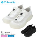 コロンビア スニーカー メンズ レディース COLUMBIA ヘイジージャーニーツー ブリーズ 靴 スニーカー シューズ ニットメッシュスニーカー アウトドア カジュアル レジャー ローカット おしゃれ シンプル ブランド 通気性 ブラック 黒