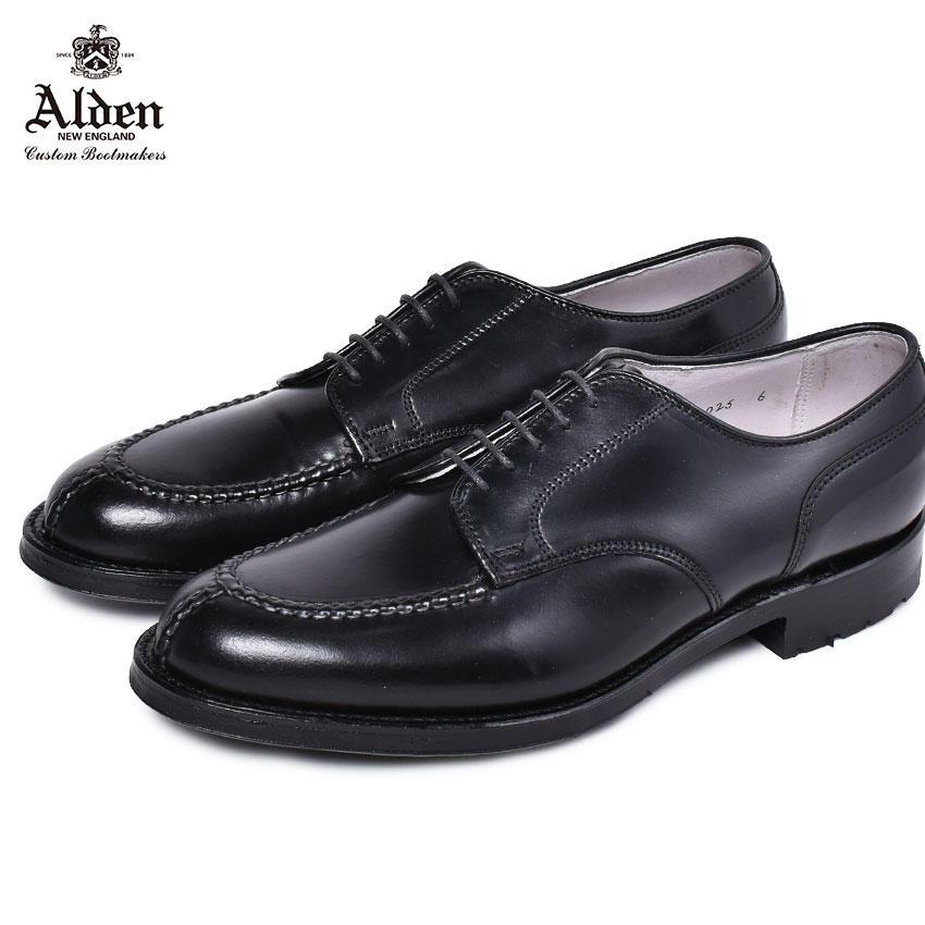 《3日間限定SALE開催中》オールデン ALDEN ドレスシューズ クロムエクセル コマンドソール CHROMEXCEL COMMANDO OUTSOLE M9610C メンズ ブランド シューズ トラディショナル ビジネス フォーマル 馬革 革靴 靴 紳士靴 黒 通勤 通学 会社員 大人 高級靴