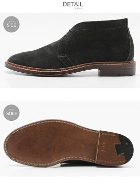 【SALE 限定クーポン配布】オールデン ALDEN アンラインド チャッカーブーツ 紳士靴 革靴 ブラック UNLINED CHUKKA BOOT 1497 黒 短靴 トラディショナル ビジネス シューズ ドレス フォーマル スウェ−ド スエード