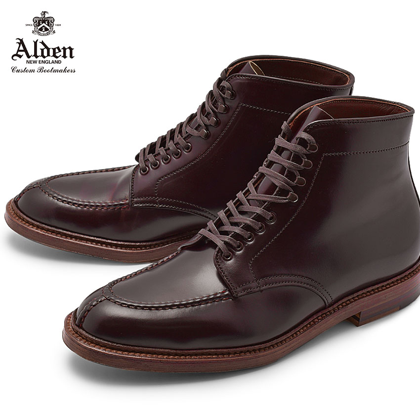 《3日間限定SALE開催中》オールデン ALDEN タンカー ブーツ ブラウン バーガンディ 茶色 TANKER BOOT M6906H 紳士靴 高級 ブランド ドレス シューズ トラディショナル ビジネス フォーマル 馬革 革靴 レザー 天然皮革