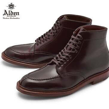 【ALDEN】 オールデン タンカー ブーツ ブラウン バーガンディ 茶色 TANKER BOOT M6906H 紳士靴 高級 ブランド ドレス シューズ トラディショナル ビジネス フォーマル 馬革 革靴 レザー 天然皮革