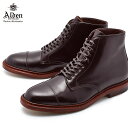 《今だけ！店内全品ポイントUP》オールデン コードバン ブーツ ALDEN 本革 きれいめ ストレートチップ バーガンディ STRAIGHT CHIP BOOT M8804HY 紳士靴 高級 ブランド ドレスシューズ ビジネス シューズ トラディショナル 馬革 革靴 レザー