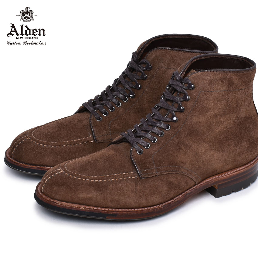 《3日間限定SALE開催中》オールデン コードバン ALDEN ブーツ メンズ タンカーブーツ 靴 シューズ おしゃれ 人気 トラディショナル ビジネス フォーマル 馬革 革靴 靴 紳士靴 ブラウン 茶 M7909 CY TANKER BOOT