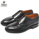 《今だけ！全品ポイントアップ中》オールデン シューズ メンズ ALDEN ALLACCIATA CORDOVAN 定番 コードバン トラディショナル ビジネス フォーマル カジュアル キレカジ セレカジ おしゃれ 収納袋 革靴 紳士靴 高級 Vチップ ブラック 黒 D9631C