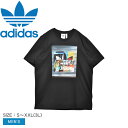 《今だけ！全品ポイントアップ中》アディダス オリジナルス 半袖Tシャツ メンズ ADIDAS ORIGINALS グラフィックス オフ ザ グリッド Tシャツ 半袖 トップス ブランド プリント おしゃれ 人気 定番 カジュアル トレフォイル ロゴ ショートスリーブ クルーネック ウェア