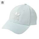 《今だけ！全品ポイントアップ中》アディダス キャップ メンズ レディース ADIDAS ORIGINALS トレフォイル ベースボールキャップ 帽子 ロゴ シンプル アディダスオリジナルス カジュアル アウトドア 人気 定番 ストラップバック スポーティ ブルー 青 水色 ミント