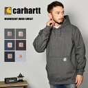 カーハート トップス メンズ 《今だけ！店内全品ポイントUP》CARHARTT カーハート パーカー ミッドウェイト フード スウェット MIDWEIGHT HOOD SWEAT K121 メンズ トップス ウェア ロゴ ブランド カジュアル カンガルーポケット フード アメカジ シンプル プルオーバー 黒 紺 バレンタイン