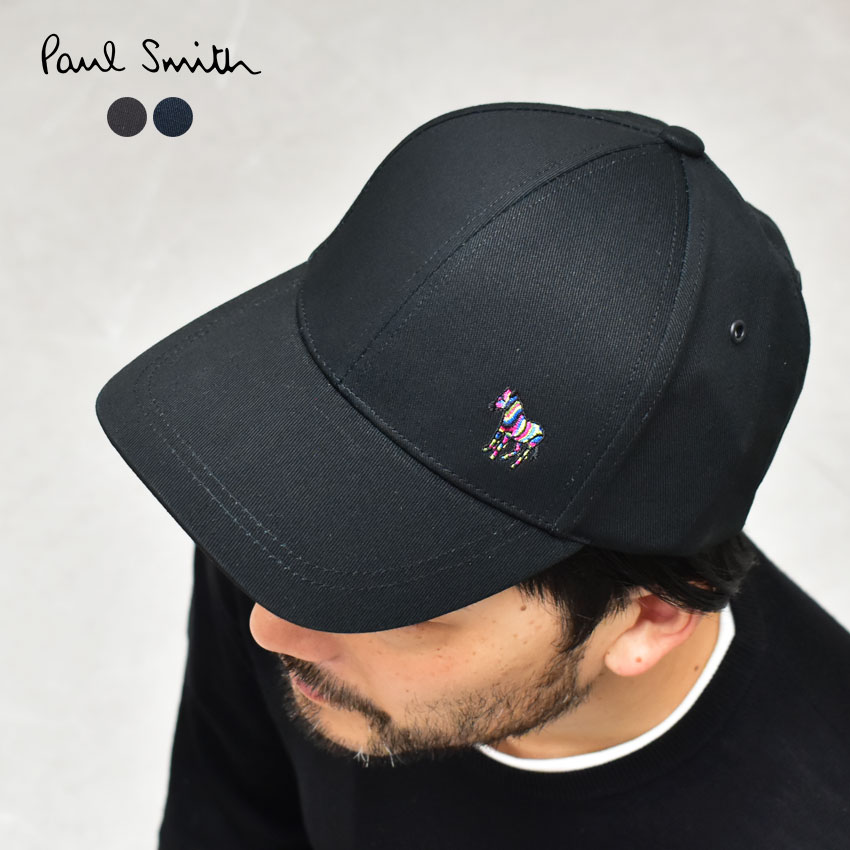 《クーポンで5,930円》ポールスミス 帽子 メンズ レディース PAUL SMITH キャップ ゼブラ ウエア キャップ ブランド カジュアル シンプル ワンポイント プレゼント ギフト ベースボールキャップ 刺繍 贈り物 おしゃれ 人気 ブラック 黒 ネイビー 紺 987DT-JOZEBのサムネイル