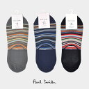 【ネコポス配送】ポール スミス 靴下 メンズ PAUL SMITH SOCK NO SHOW SIGNATURE ウエア ソックス ブランド カジュアル ロゴ ...