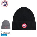 カナダグース ビーニー メンズ CANADA GOOSE リブ トゥック ニットキャップ 防寒 アウトドア 冬 ファッション 高級 暖かい 快適 ユニセックス ...