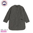 カナダグース ダウン ジャケット レディース CANADA GOOSE エルジン リバーシブル ライナー コート アウター ダウンコート ロングコート キルティ...