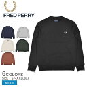 《限定クーポン配布》フレッドペリー スウェット メンズ FRED PERRY Crew Neck Sweatshirt ウエア トップス スエット トレーナー ...