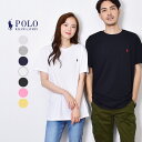 《全品ポイントアップ中》【ゆうパケット配送】 ポロ ラルフローレン 半袖 Tシャツ メンズ レディース POLO RALPH LAUREN ショートスリーブ クラシックフィット トップス ウエア クルーネック ブランド リトルポニー シンプル ベーシック ワンポイント 人気 定番 刺繍 半袖