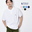 《今だけ！店内全品ポイントUP》ポロ ラルフローレン ポロシャツ POLO RALPH LAUREN 半袖 メンズ ホワイト 白 ブラック 黒 グレー ネイビー ブルー グリーン ピンク 710707434 710574020 ブランド トップス シンプル ウェア カジュアル 父の日 プレゼント ギフト