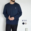 ラルフローレン 《今だけ！店内全品ポイントUP》ポロ ラルフローレン スウェット メンズ POLO RALPH LAUREN ワンポイント セーターシャツ トップス 長袖 刺繍 ワンポイント クルーネック ブランド カジュアル シンプル 人気 おしゃれ 定番 ベーシック クラシカル ネイビー 紺 グレー