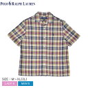 ポロ ラルフ ローレン 半袖シャツ メンズ レディース POLO RALPH LAUREN COTTON LINEN ANDY CAMP SHIRT-PLD リ...