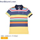 ポロ ラルフ ローレン ポロシャツ キッズ ジュニア 子供 POLO RALPH LAUREN コットン メッシュ マルチストライプ ポロシャツ トップス ウェ...