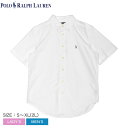 ポロ ラルフローレン 半袖ポロシャツ レディース メンズ POLO RALPH LAUREN コットン オックスフォード ショートスリーブ シャツ トップス 無...
