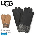 アグ 手袋 メンズ 防水 防寒 本革 レザー シープスキン 皮手袋 クリスマスギフト プレゼント UGG Sheepskin Knit Cuff Glove シ...
